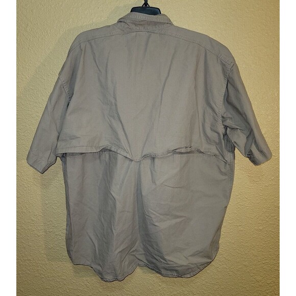 Men's Cabelas Outdoor Shirt Vented Fishing Camping Hiking SS XL-REG - Picture 5 of 8